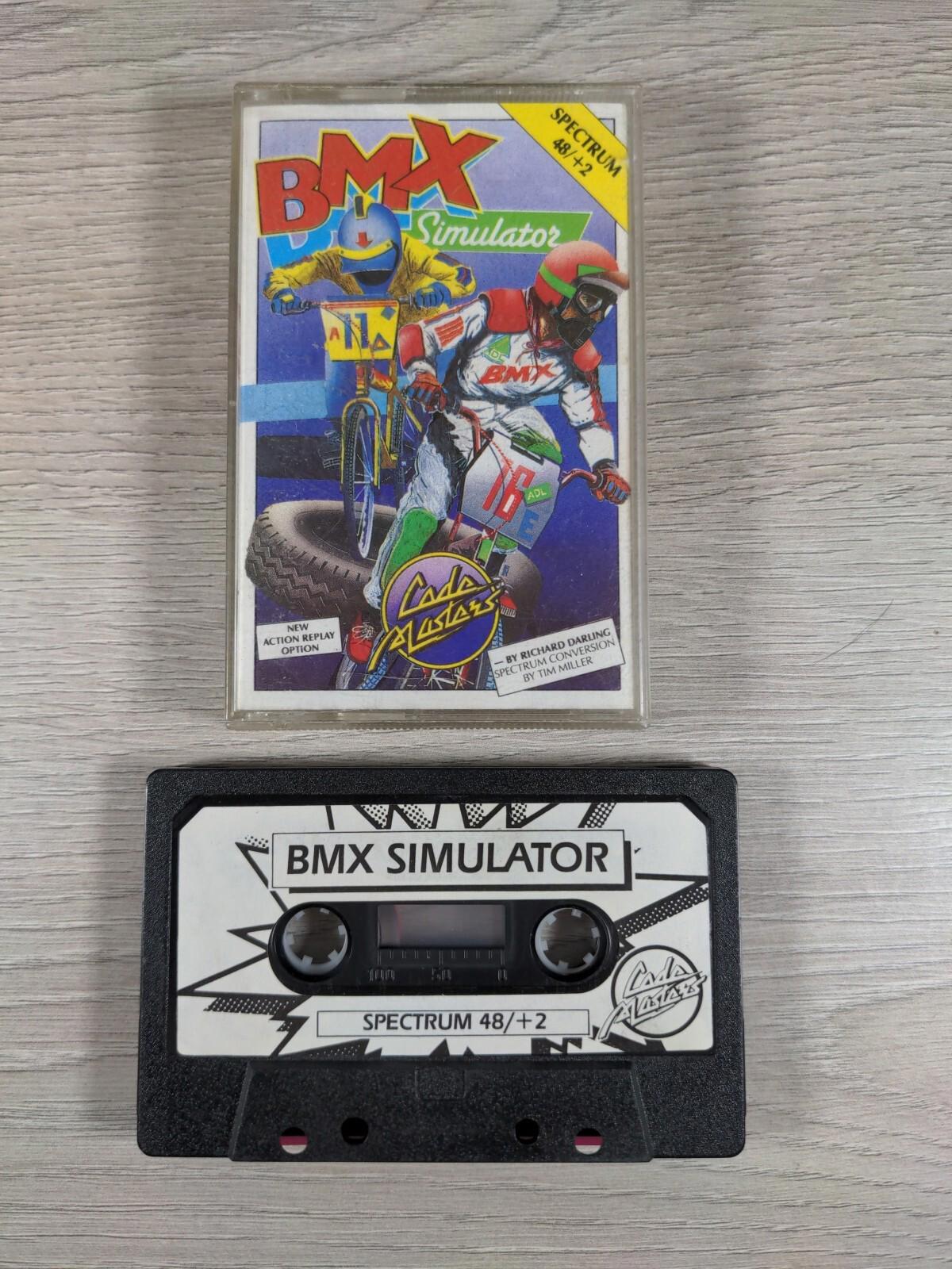 BMX Simulator ZX Spectrum 48K 128KVideo Game Cassette Tested & Working