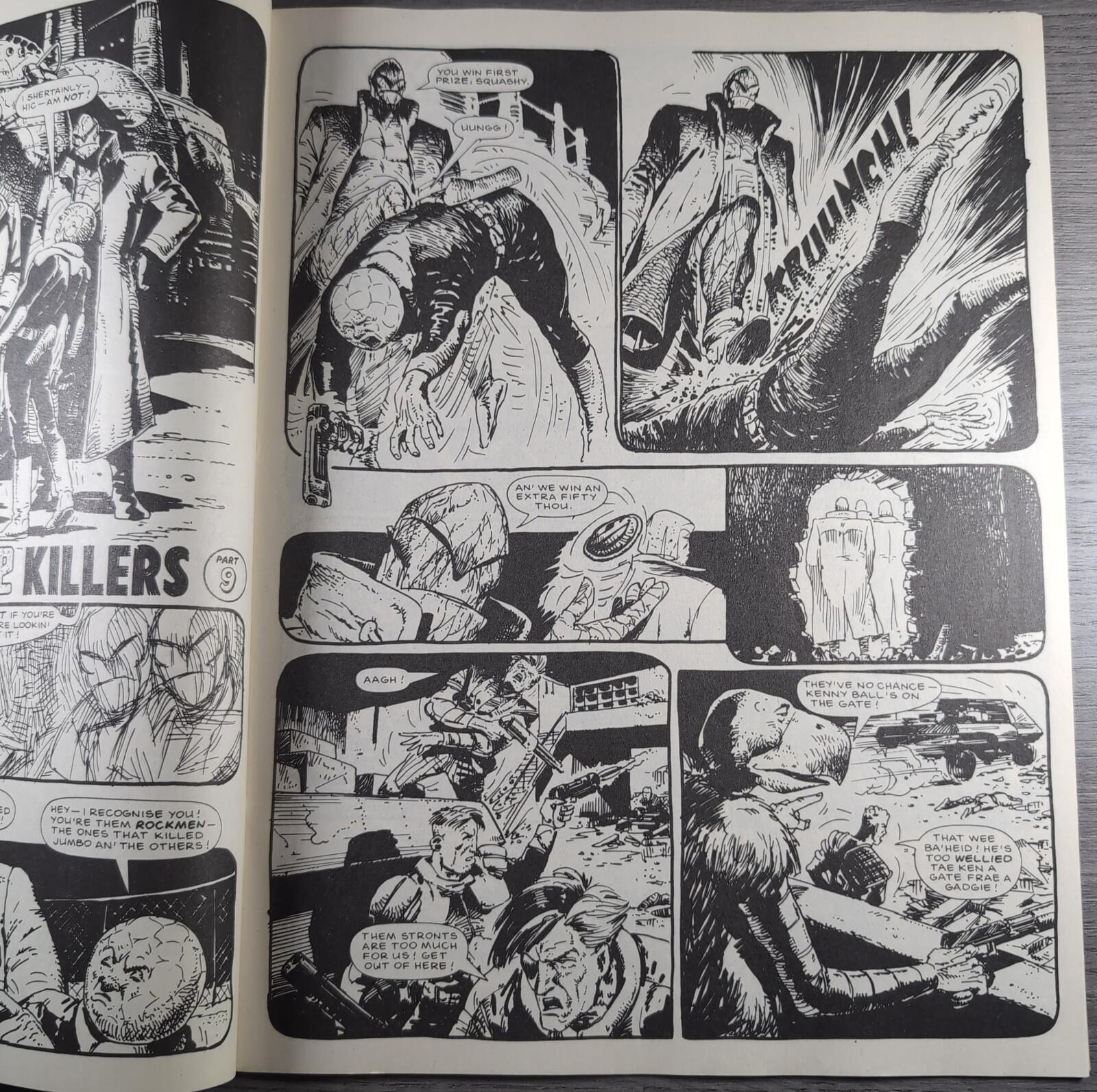 2000AD Prog 568 Featuring Judge Dredd 2nd April 1988 Vintage Comic