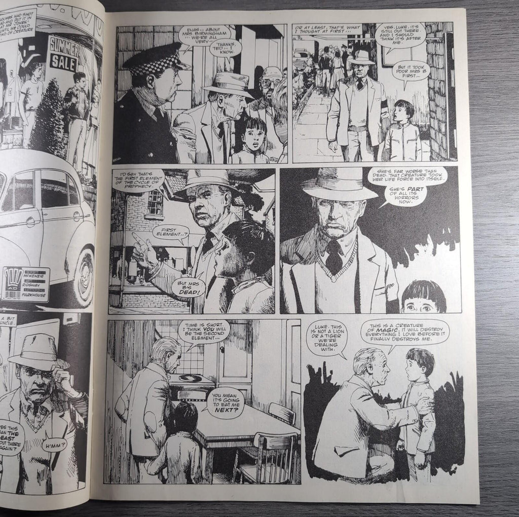 2000AD Prog 574  Featuring Judge Dredd 14th May 1988 Vintage Comic
