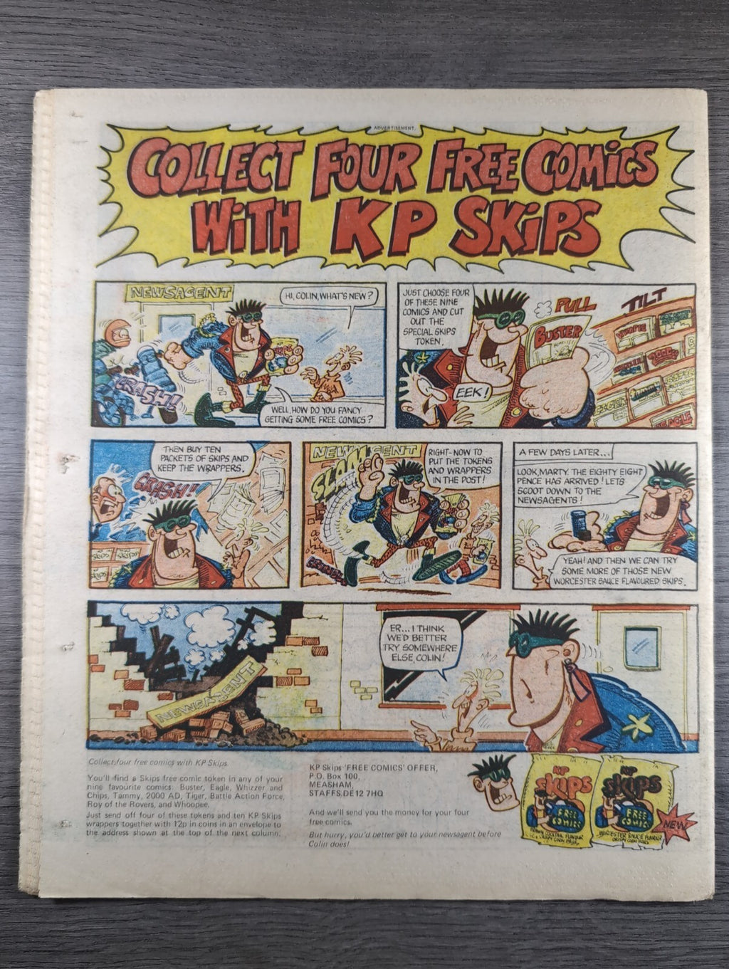 Eagle Comic Issue 21st July 1984 Vintage Retro UK Comic
