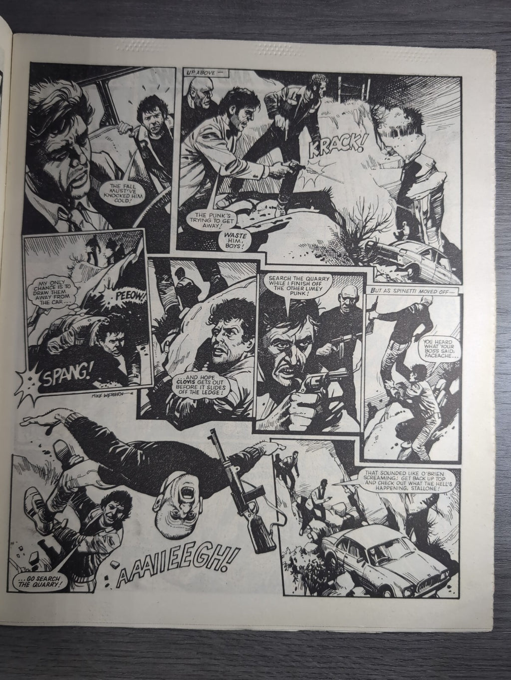 Eagle Comic Issue No. 247 13th December 1986 Vintage Retro UK Comic