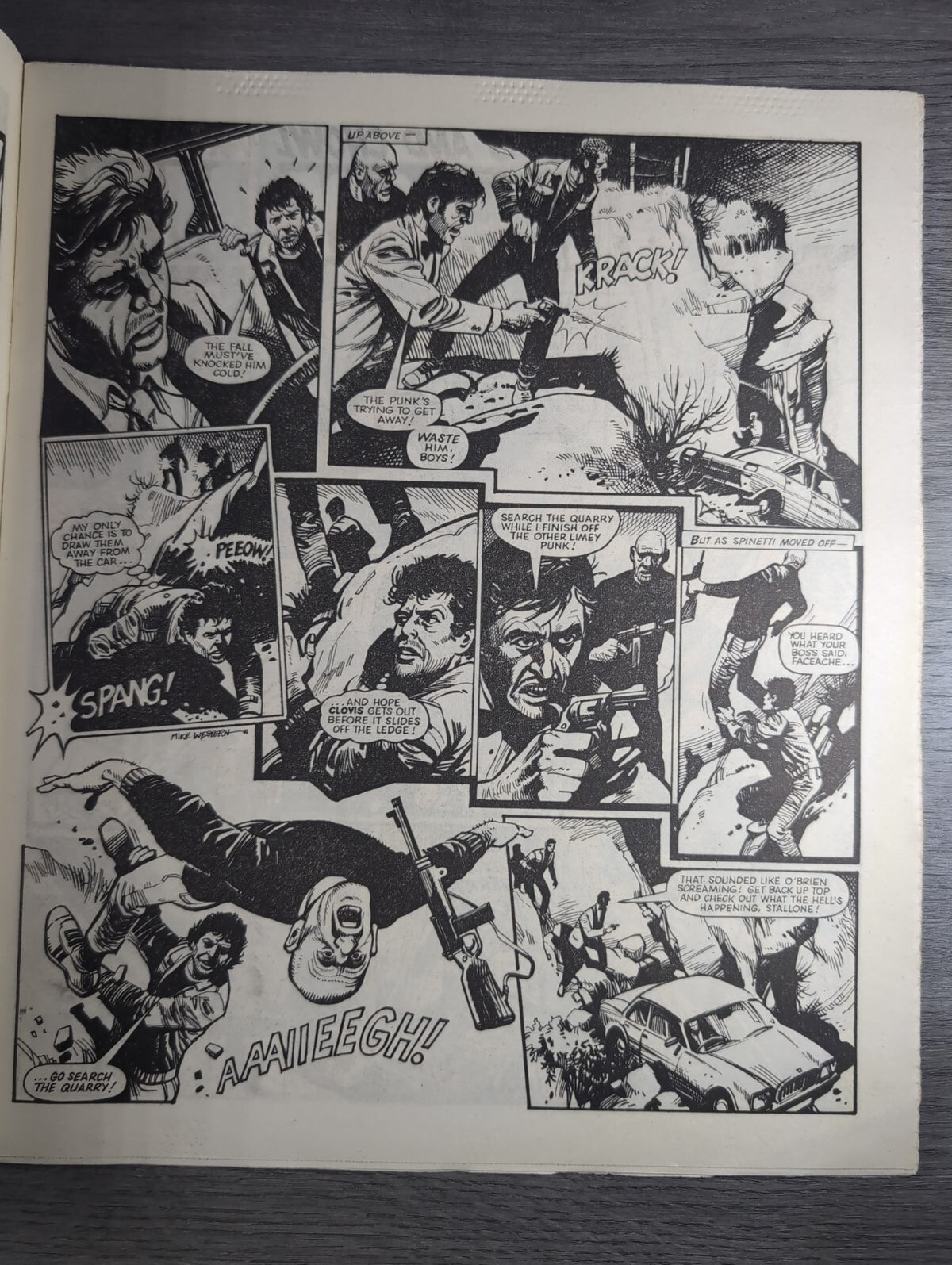 Eagle Comic Issue No. 247 13th December 1986 Vintage Retro UK Comic