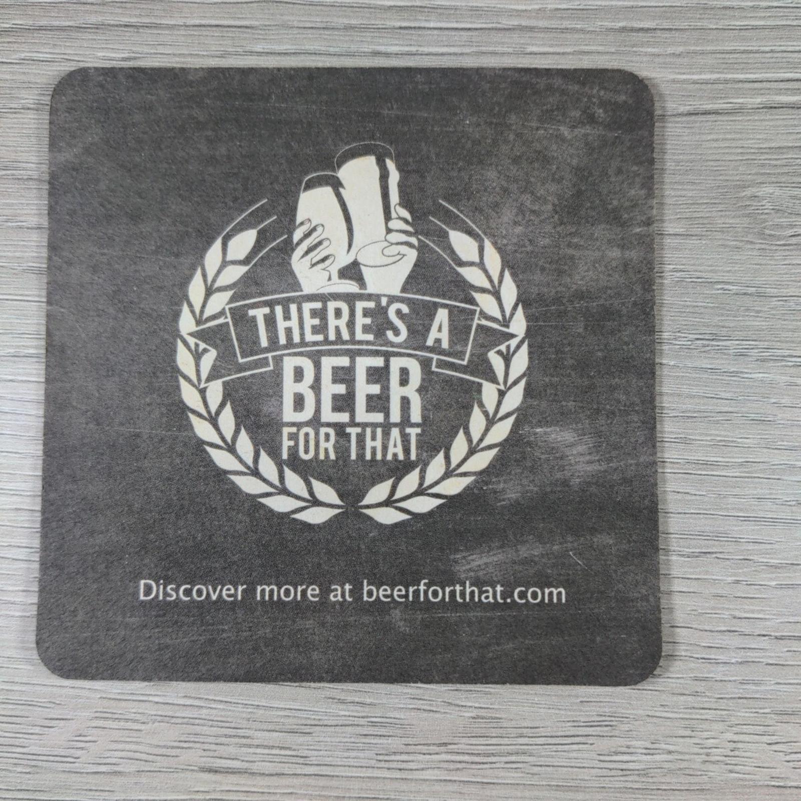 Theres A Beer For That 4 x Vintage Beer Mats Pub Bar Coaster Breweriana - Retrorama UK