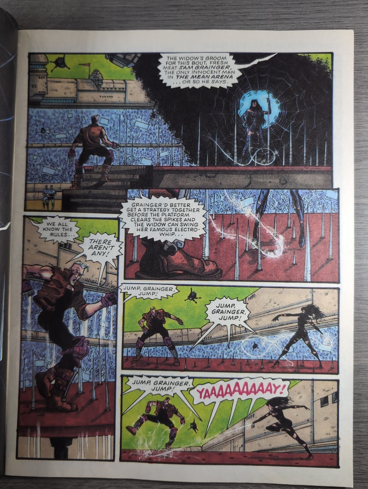 2000AD Prog 856 Featuring Judge Dredd Comic 9th Oct 1993 Vintage Retro Comic