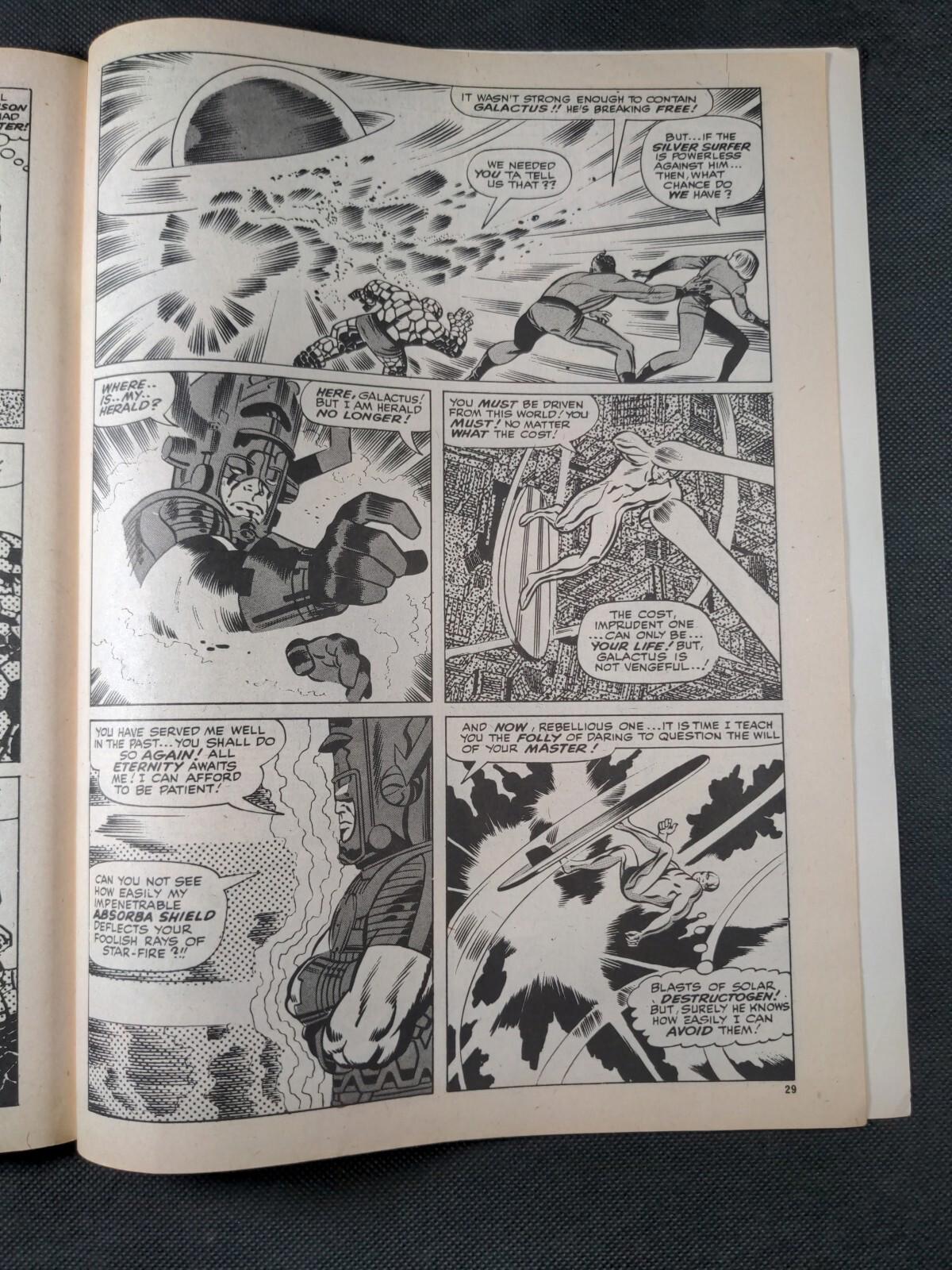 Mighty World of Marvel Issue No 107 October 1974 Marvel UK Vintage Comic