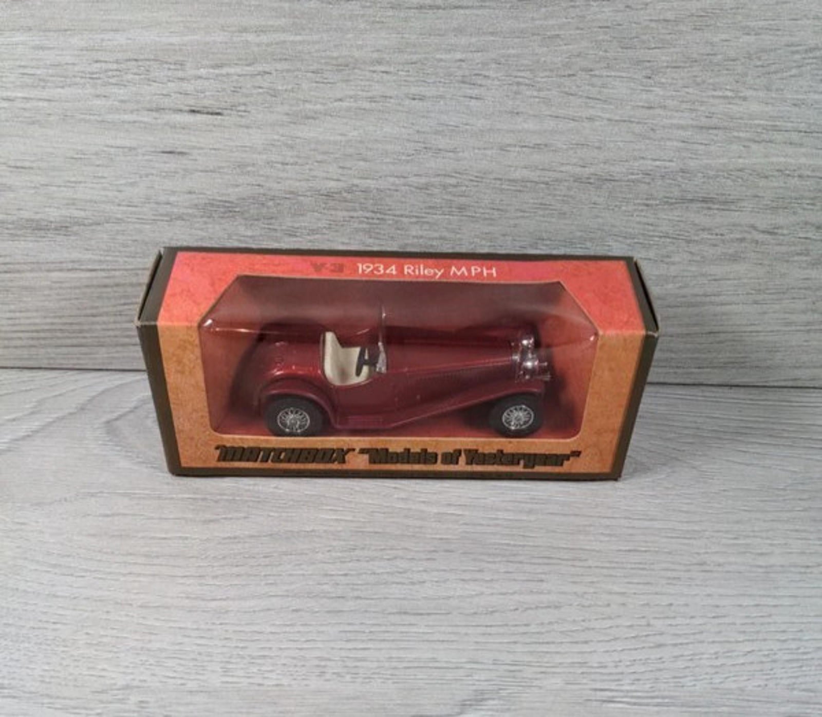 Matchbox Models Of Yesteryear Y-3 1934 Riley MPH Diecast Model Car