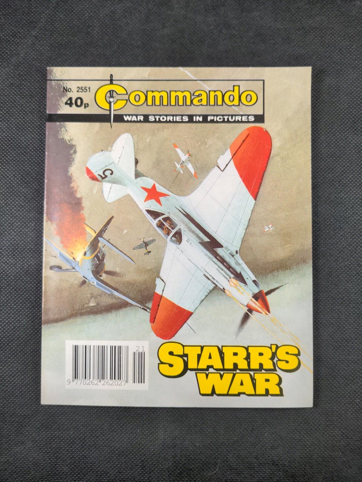 Commando Comic Issue Number 2551 Starr's Wars - Retrorama UK