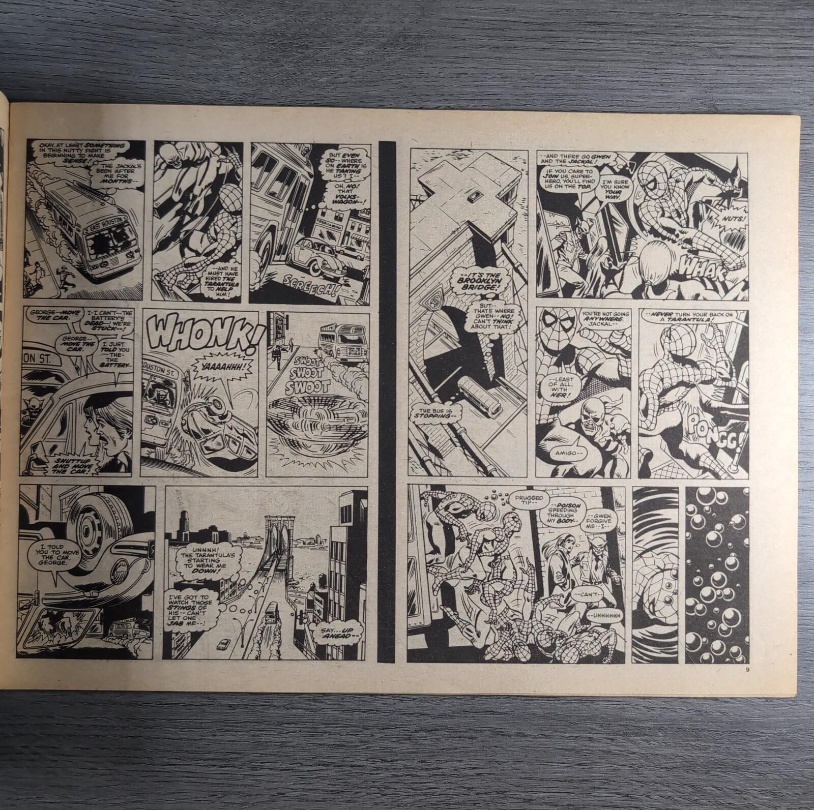 Super Spider-Man With The Super Heroes No. 196 Marvel Comics 10th November 1976