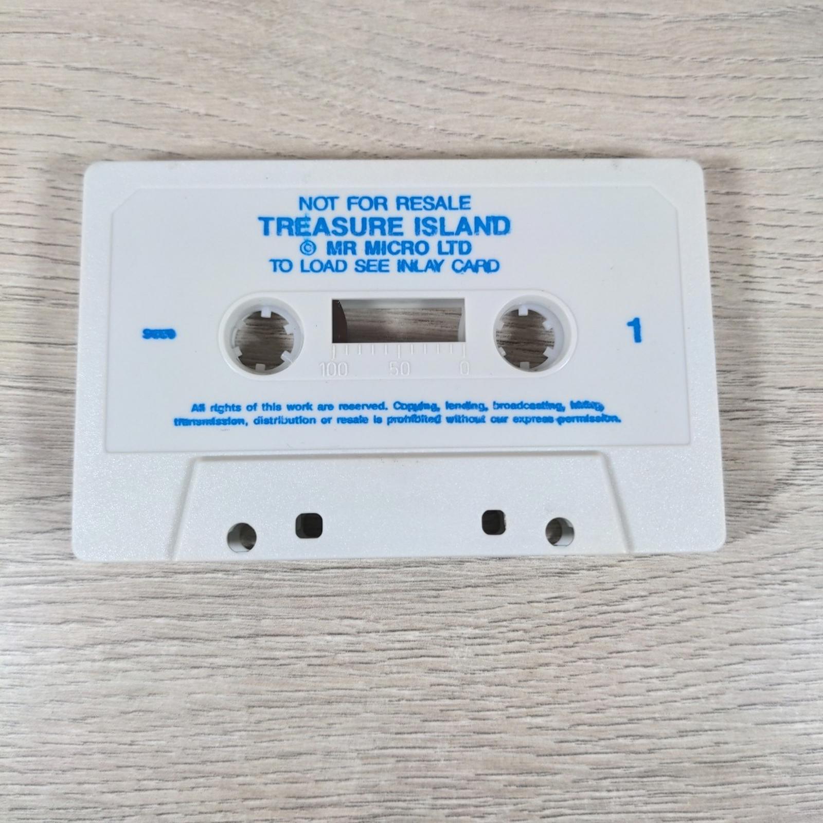 Treasure Island ZX Spectrum Game Cassette Tested & Working