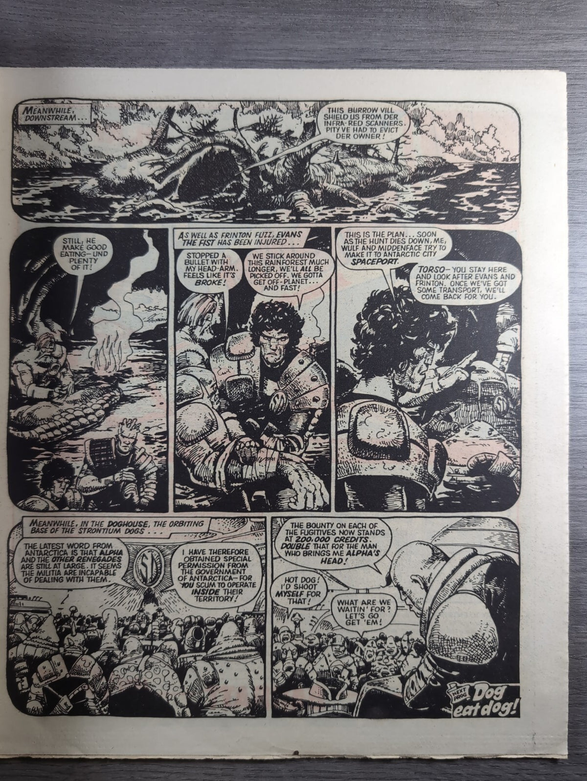 2000AD Prog 368 Featuring Judge Dredd Comic 12th May 1984 Vintage Retro Comic