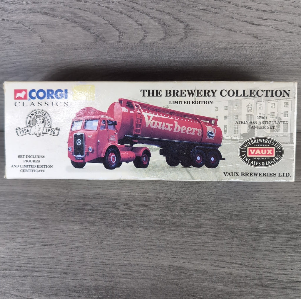 Corgi Classics 27901 Atkinson Articulated Tanker Set Vaux Breweries
