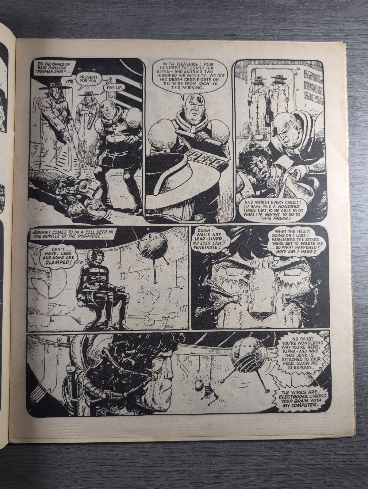 2000AD Prog 378 Featuring Judge Dredd Comic 11th August 1984 Vintage Retro Comic