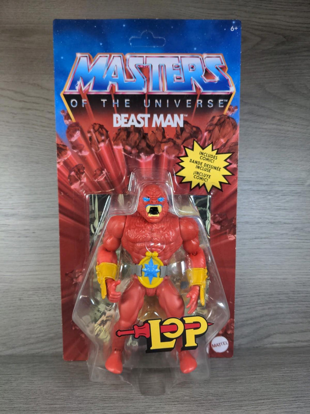 Masters of the Universe Origins Lords of Power Beast Man Mattel Action Figure