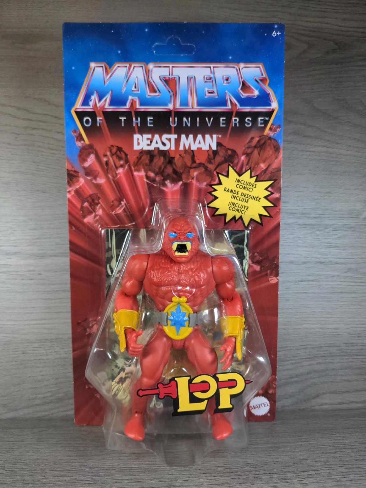 Masters of the Universe Origins Lords of Power Beast Man Mattel Action Figure