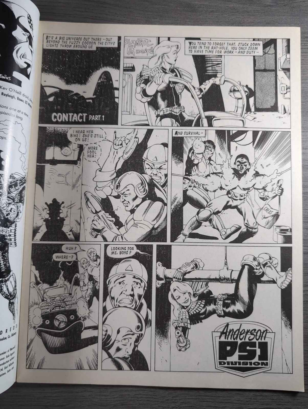 2000AD Prog 607 Featuring Judge Dread Comic 31st Dec 1988 Vintage Retro Comic