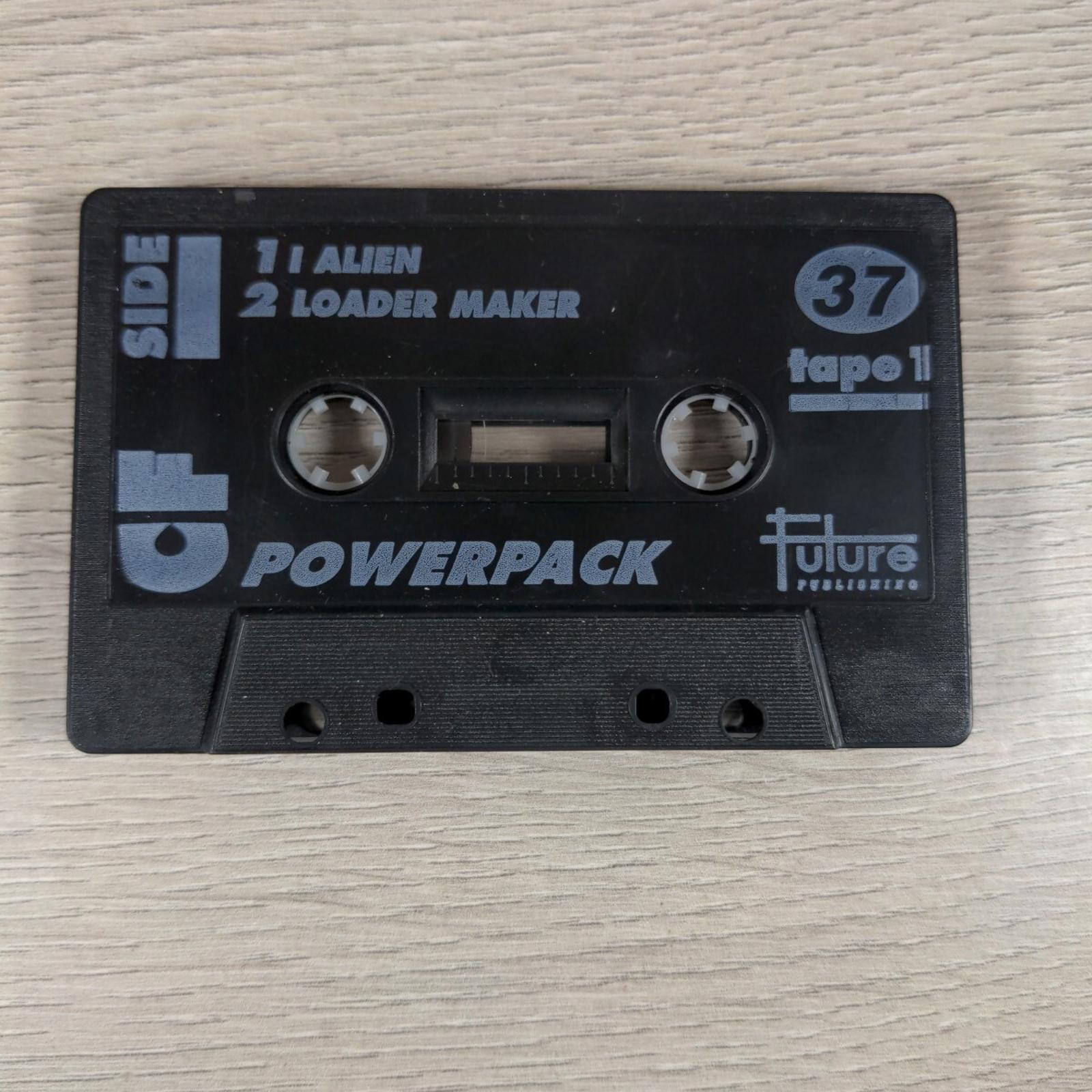 Power Pack 1 Tape 37 Alien Kron Commodore 64 C64 Game Cassette Tested & Working