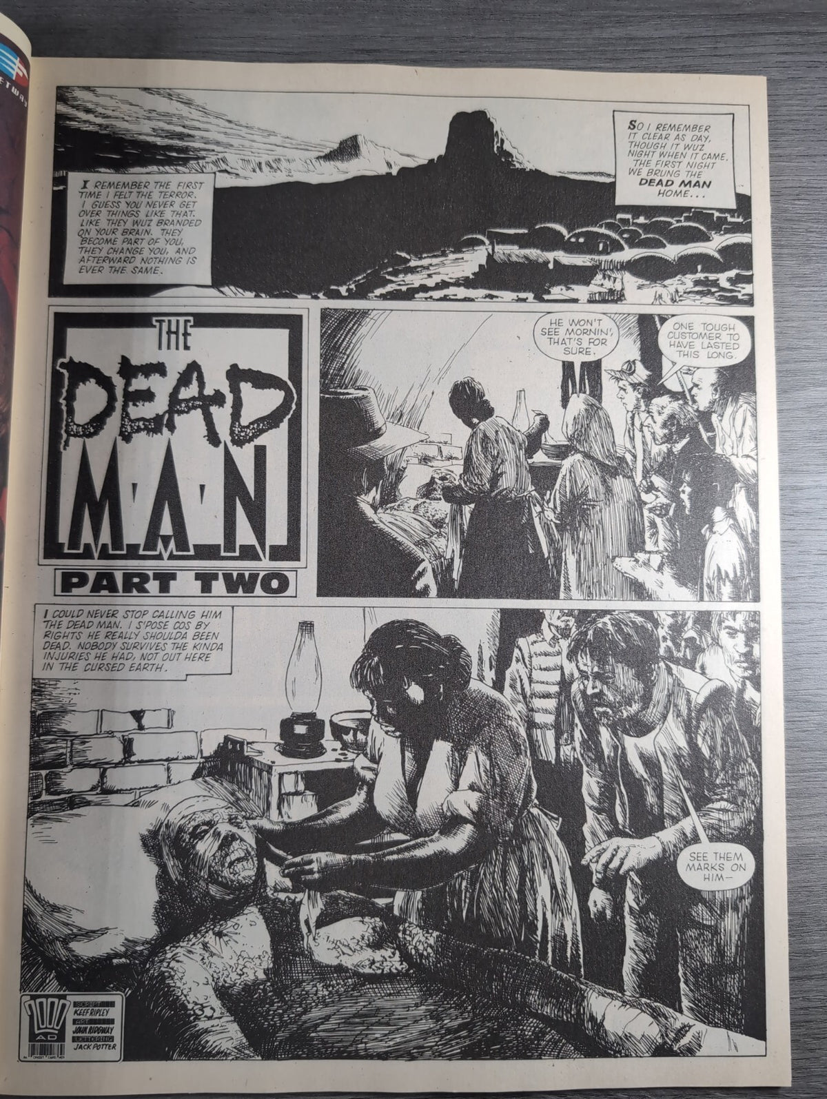 2000AD Prog 651 Featuring Judge Dread Comic 4th Nov 1989 Vintage Retro Comic - Retrorama UK