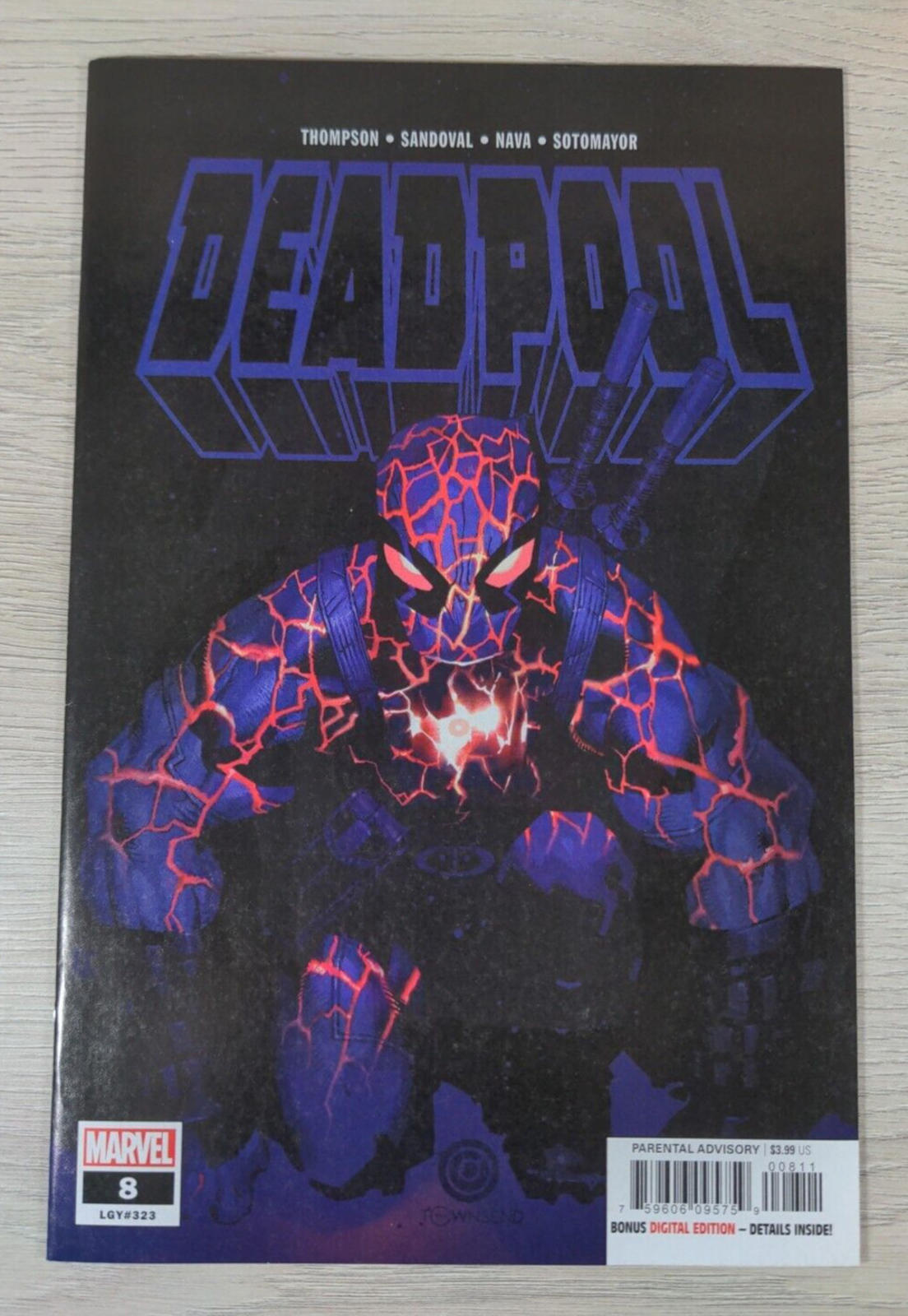 Marvel Comics Deadpool Issue No 8 2021 - Thompson  Sandoval  Nava  Sotomayor