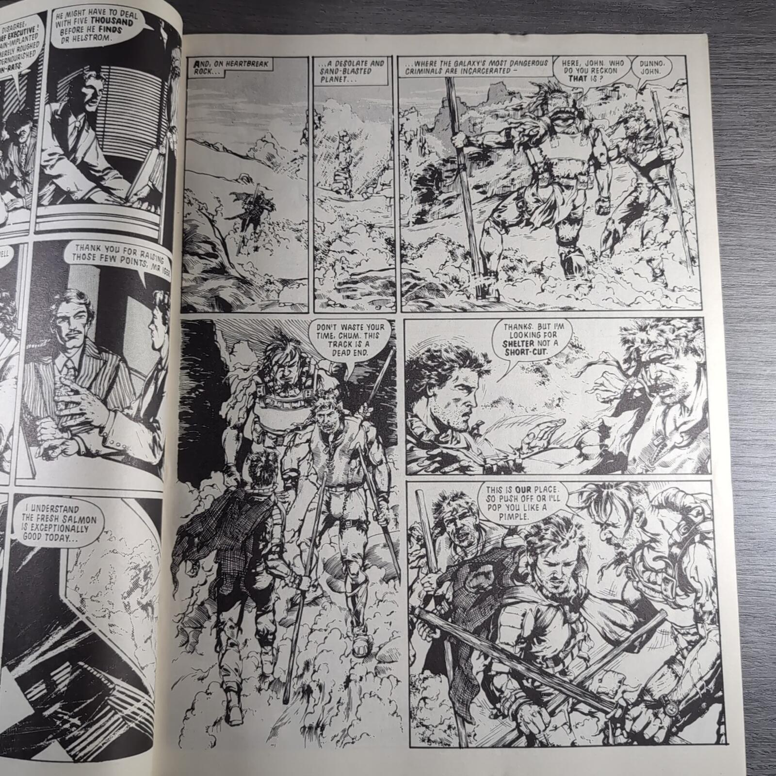 2000AD Prog 539 Featuring Judge Dredd 12th September 1987 Vintage Comic