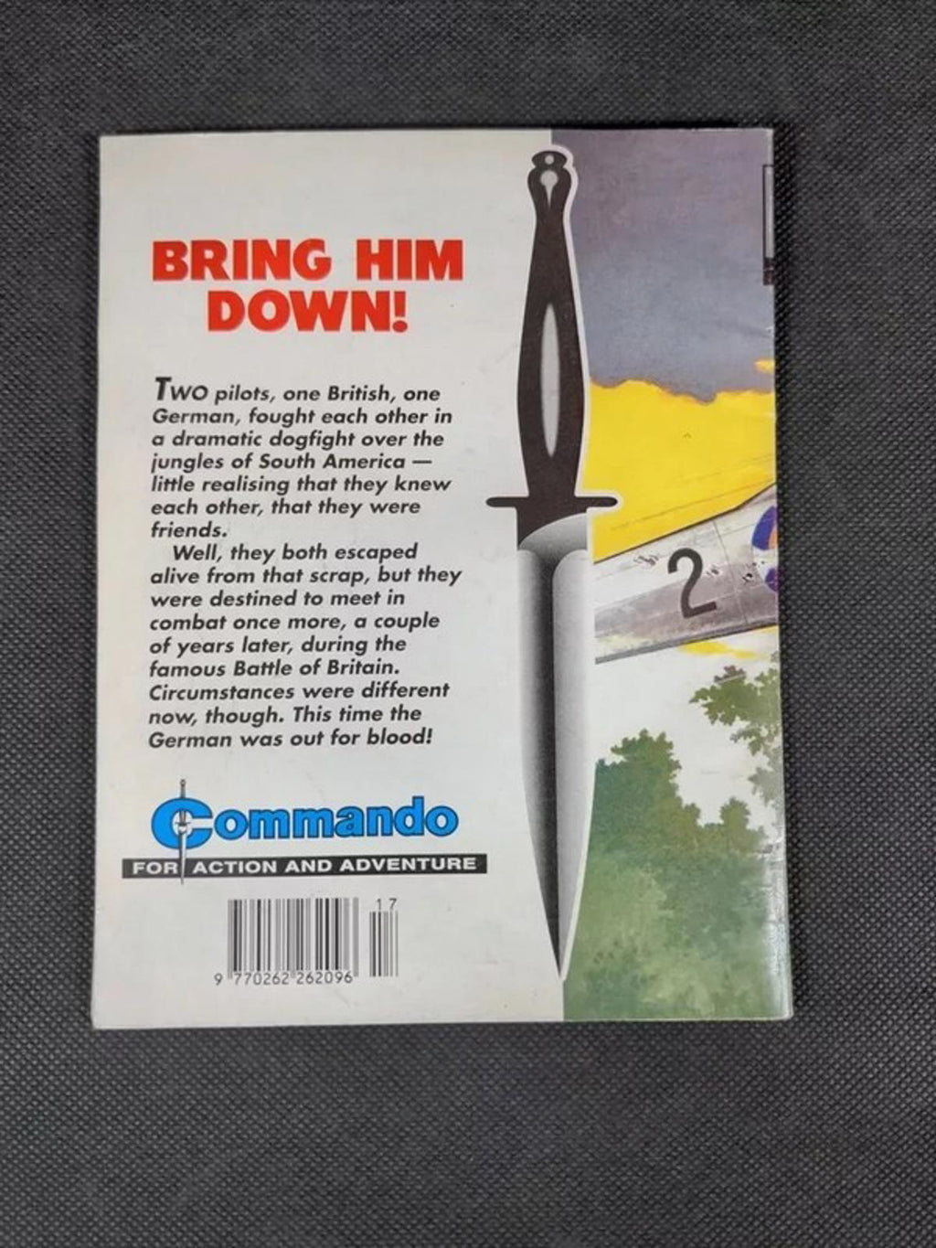Commando Comic Issue Number 3459 Bring Him Down!