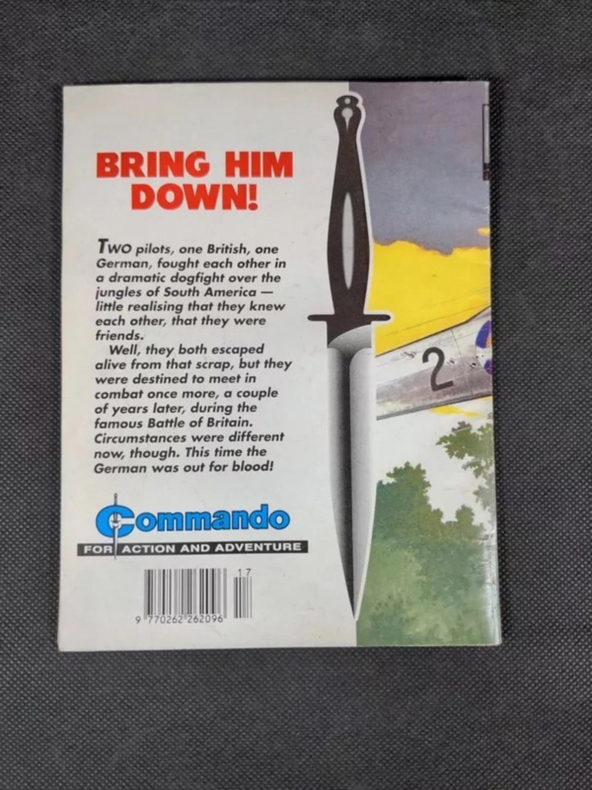 Commando Comic Issue Number 3459 Bring Him Down!