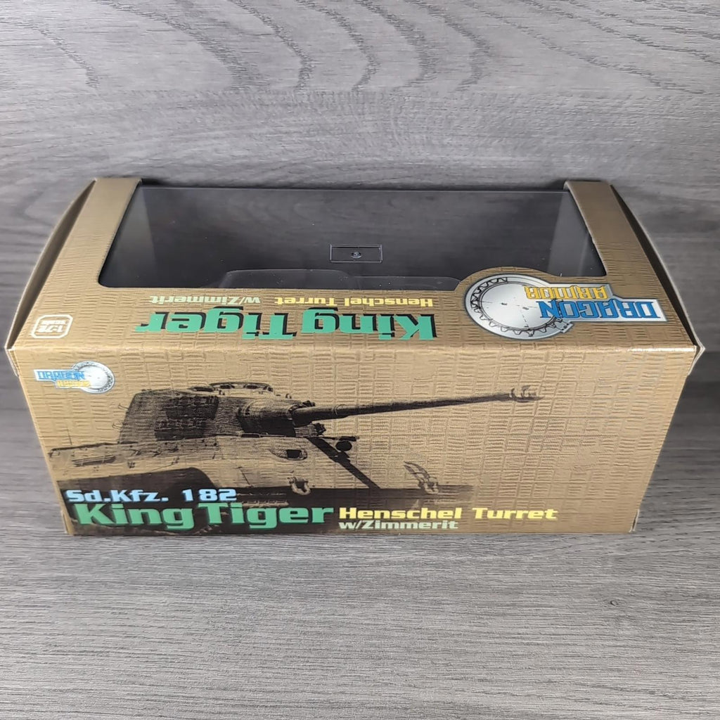 Dragon Armor King Tiger Henschel Turret France 1944 1:72 Scale Model Tank 60049