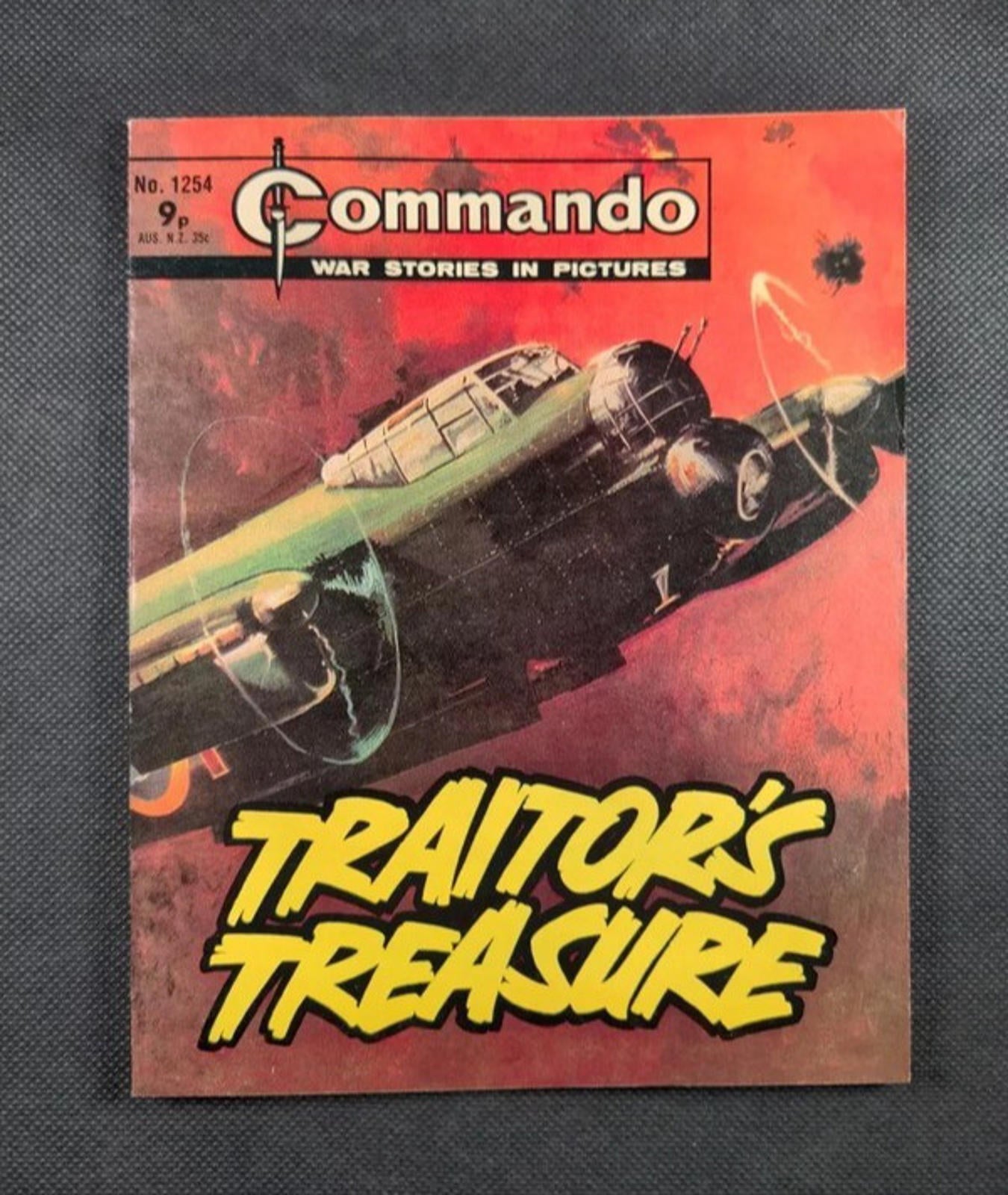 Commando Comic Issue Number 1254 Traitors Treasure - Retrorama UK