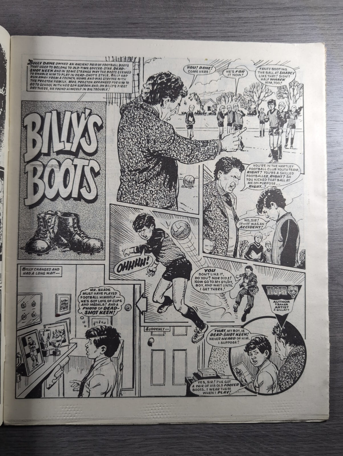 Eagle And Tiger Comic Issue No. 199 11th January 1986 Vintage Retro UK Comic