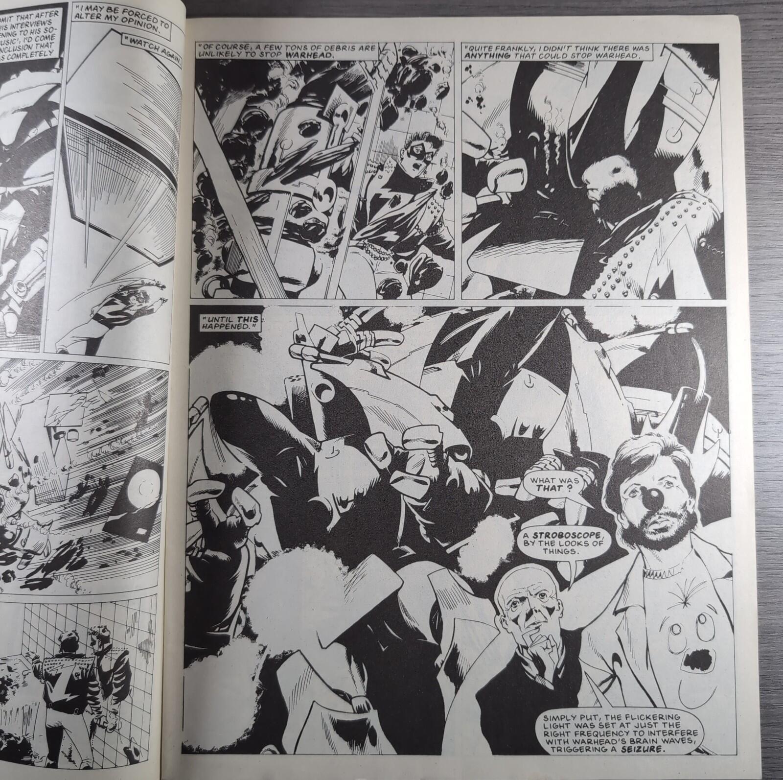 2000AD Prog 591 Featuring Judge Dredd 10th September 1988 Vintage Comic