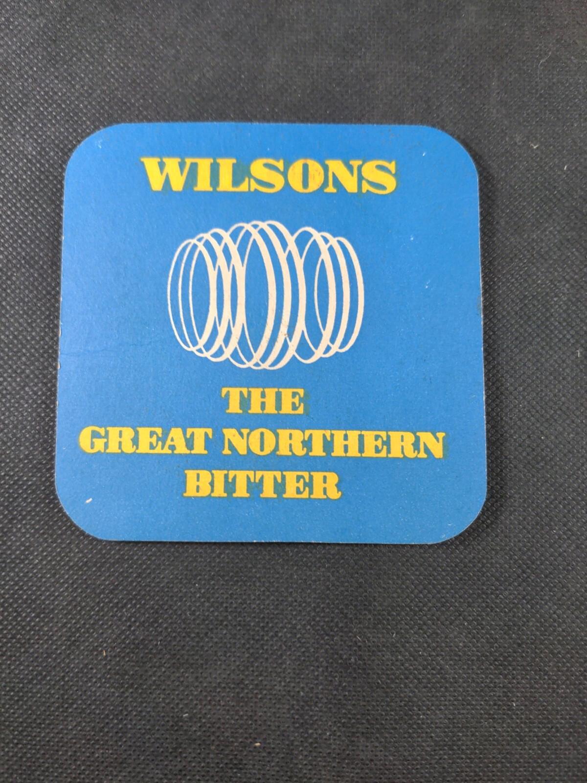 5 Vintage Beer Mats Wilsons Watneys Ale Bitter