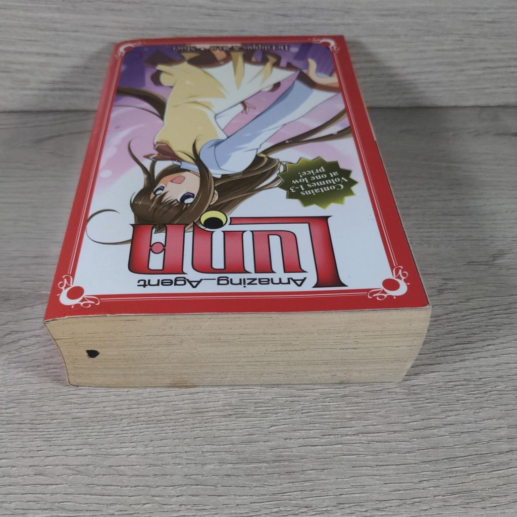 Amazing Agent Luna Volumes 1-3 Graphic Novel Manga Paperback Book 2008