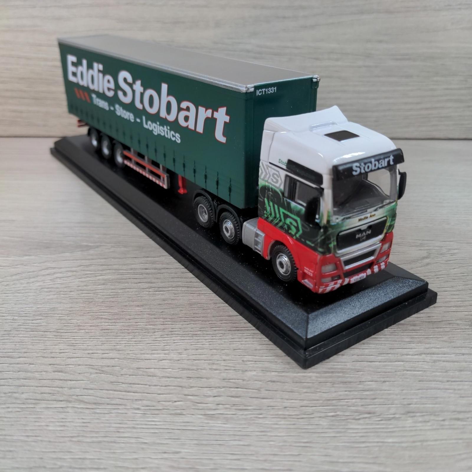 Atlas Editions Eddie Stobart Man TGX XXL Curtainside Mollie Ann H023 1:76 Scale