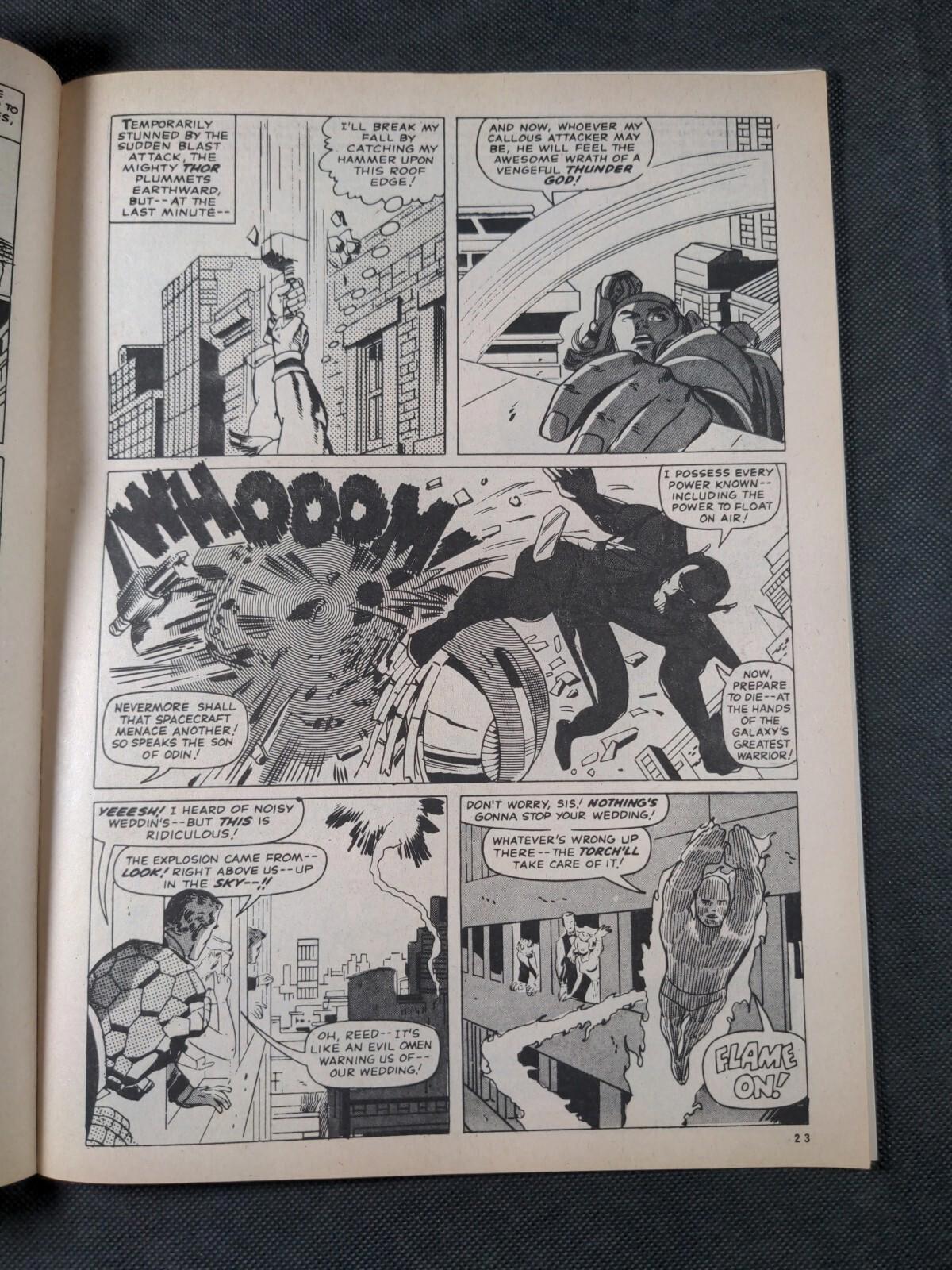 Mighty World of Marvel Issue No 92 July 1974 Marvel UK Vintage Comic