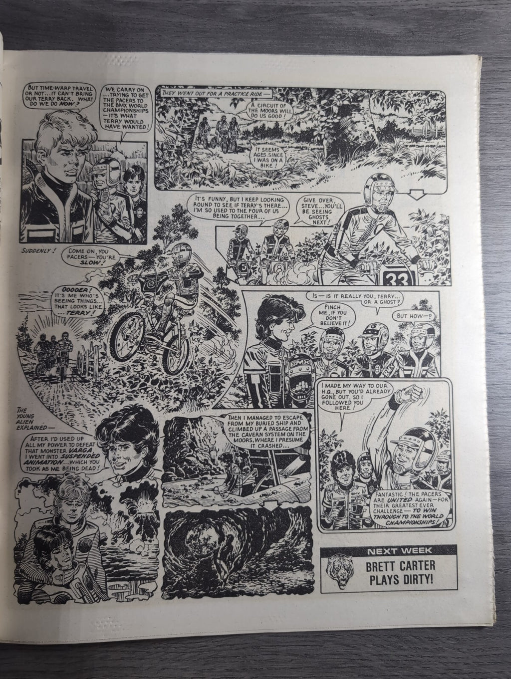Eagle Comic Issue No. 210 29th March 1988 Vintage Retro UK Comic