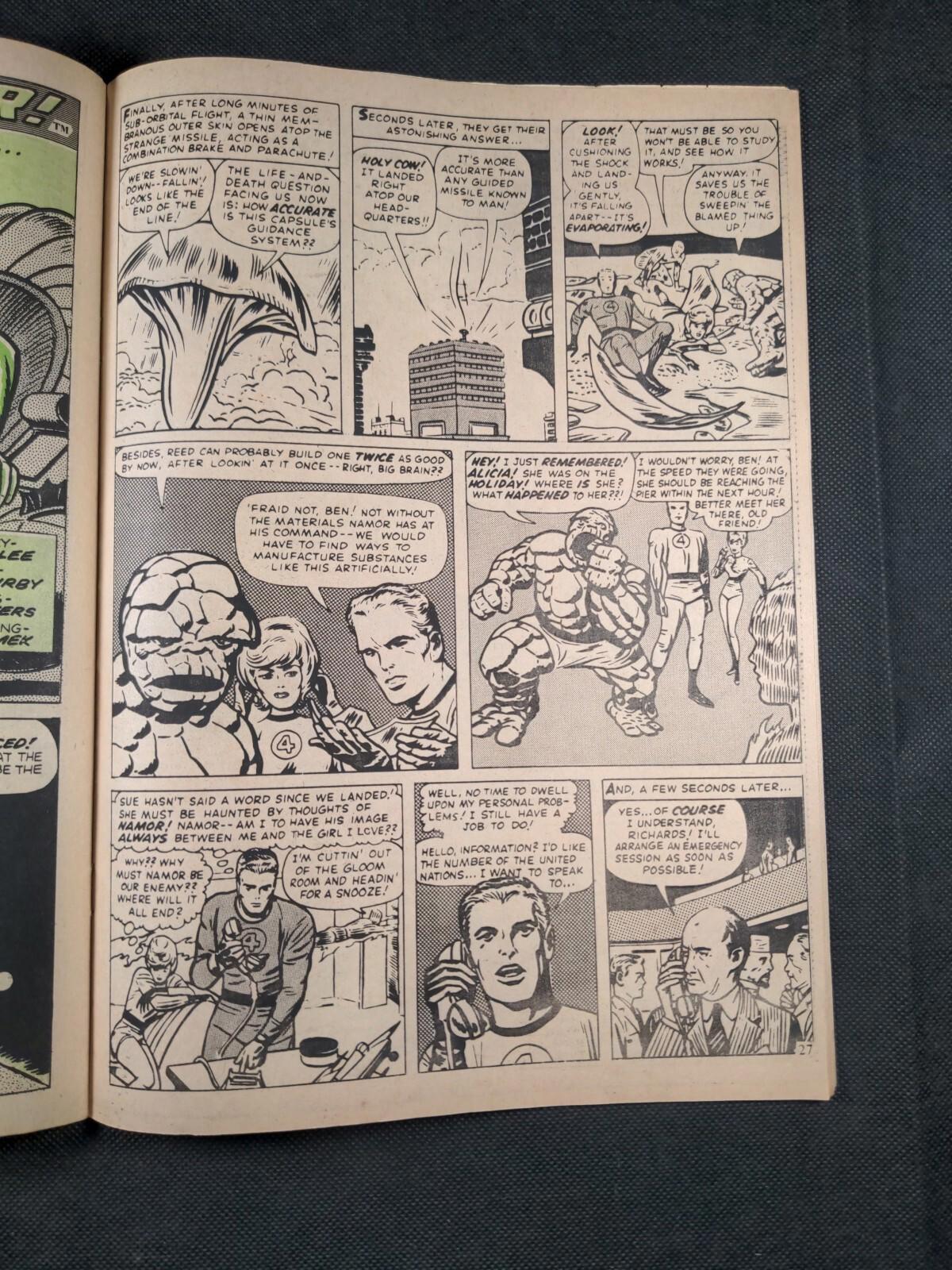 Mighty World of Marvel Issue No 37 June 1973  Vintage Marvel UK Comic - Retrorama UK