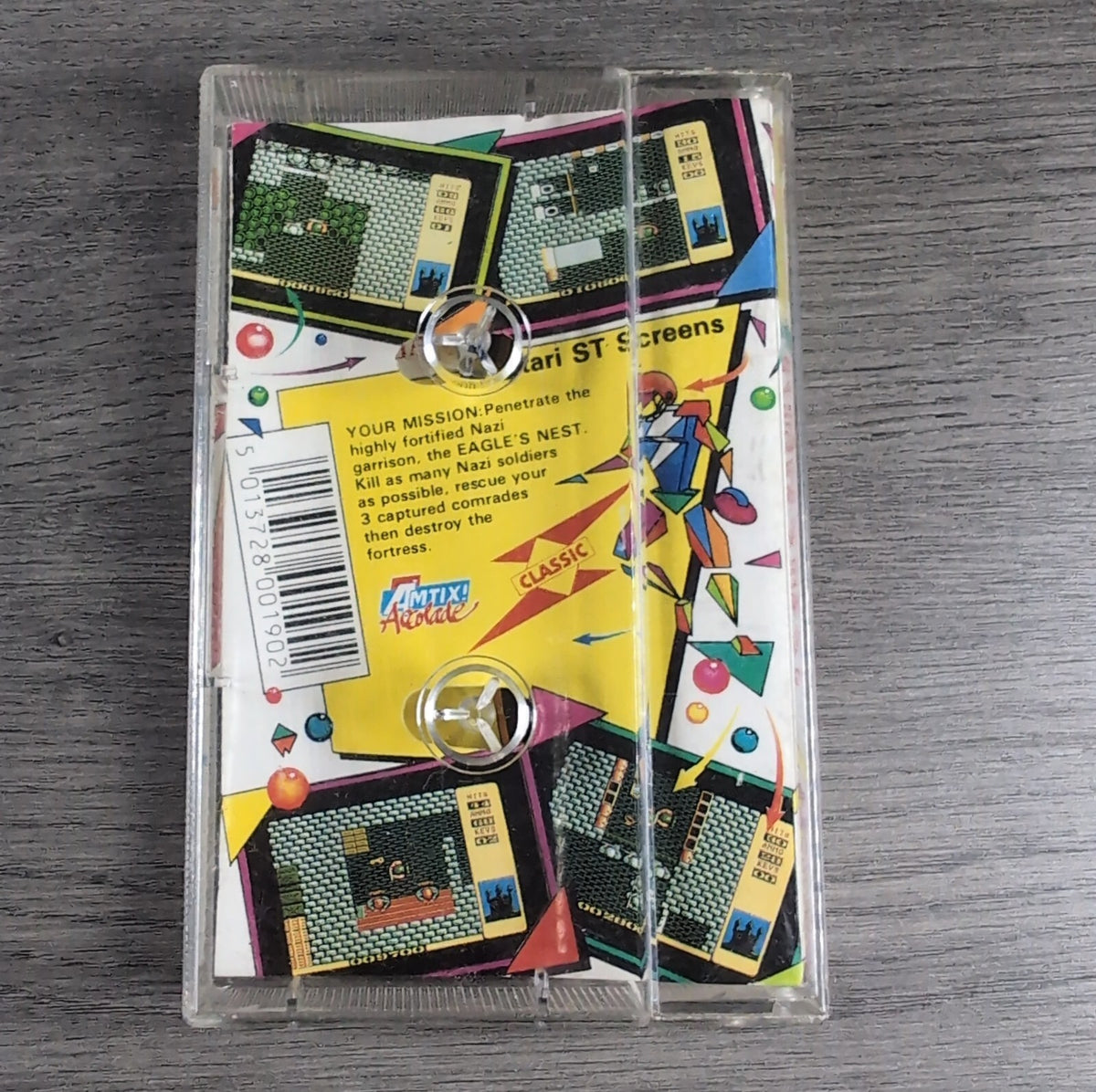 Eagles Nest ZX Spectrum 48/128K Game Tested & Working Retro Vintage Video Game