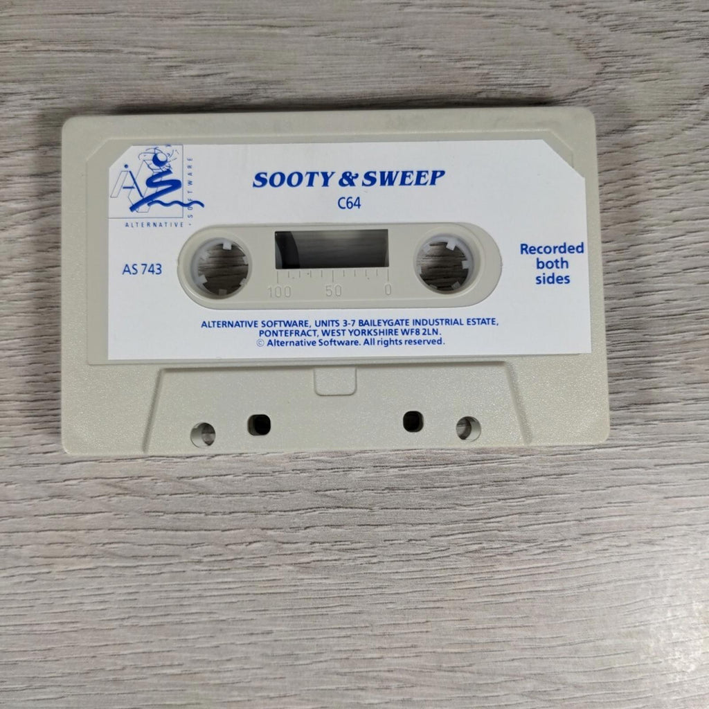 Sooty & Sweep Commodore 64 C64 Game Cassette Tested & Working