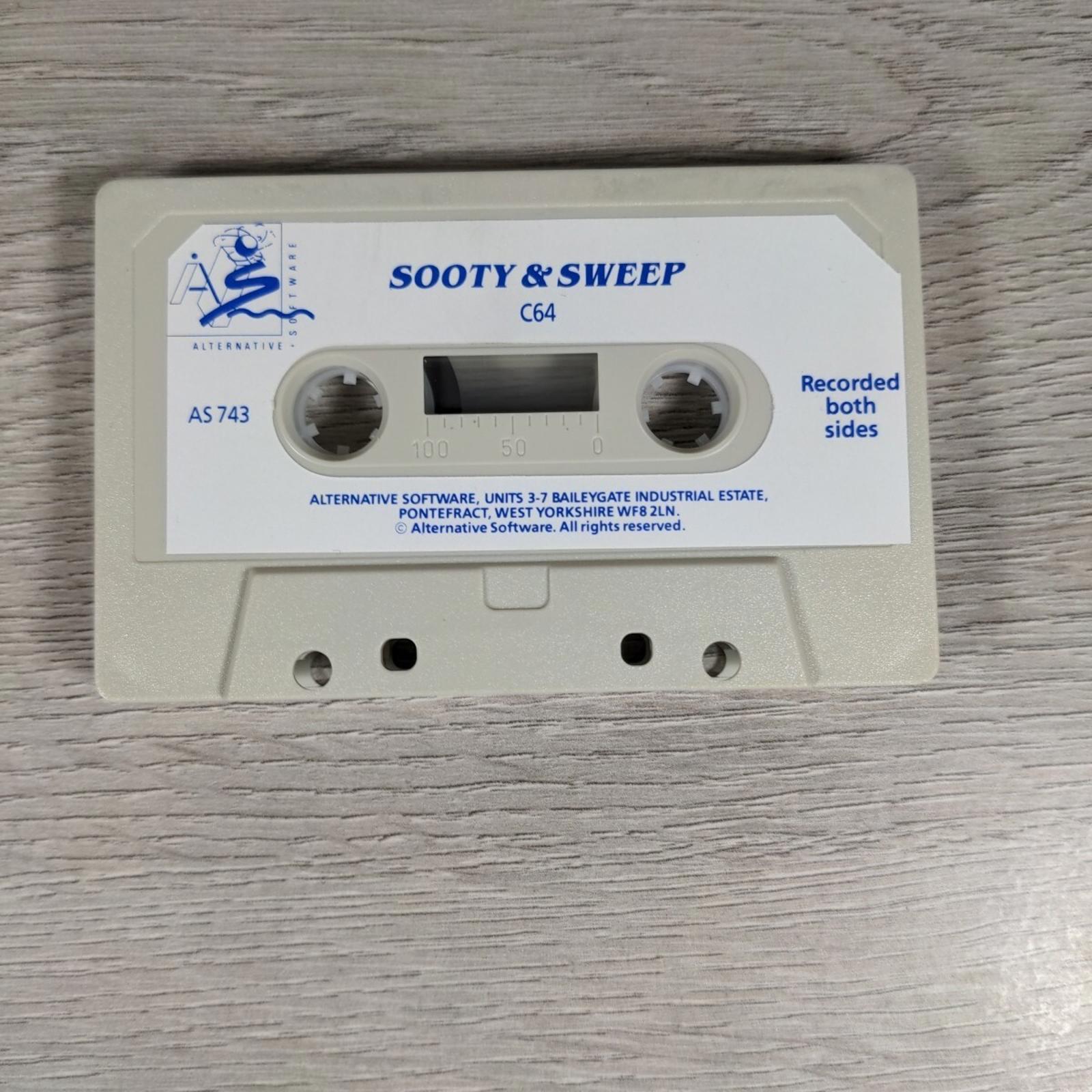 Sooty & Sweep Commodore 64 C64 Game Cassette Tested & Working
