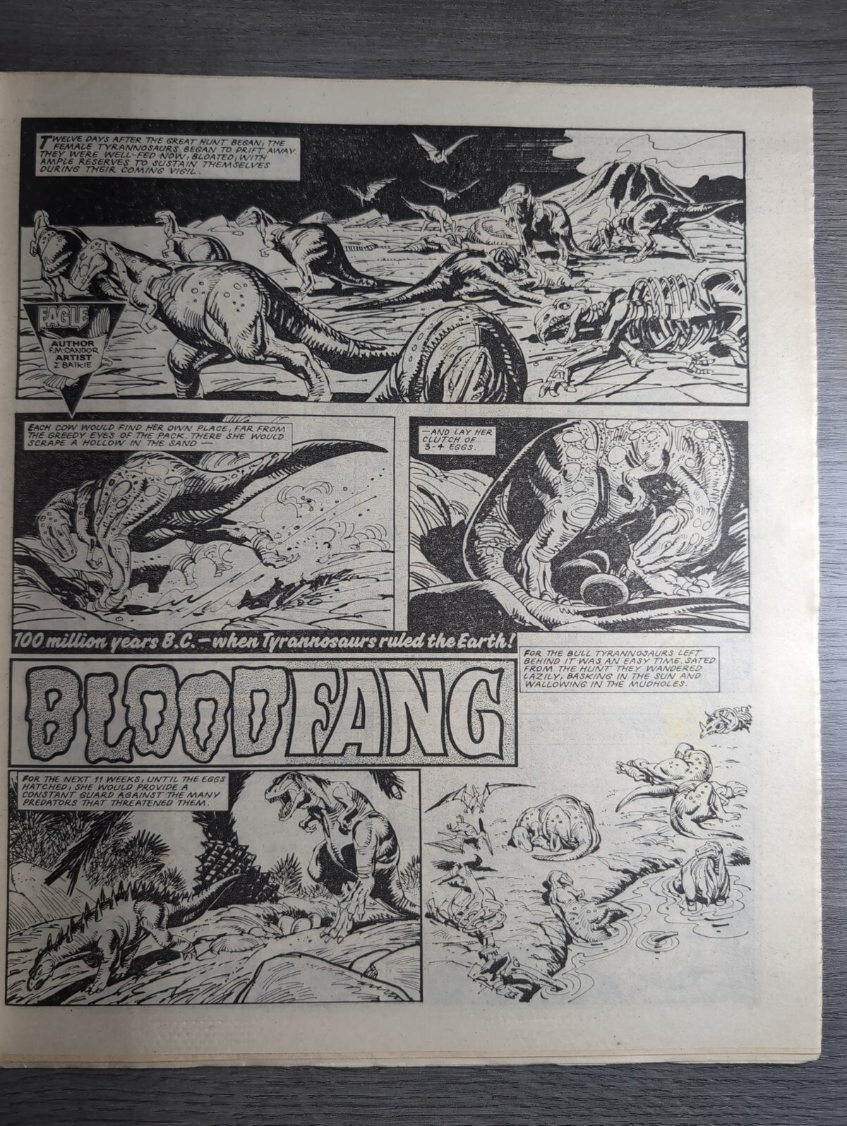 Eagle Comic Issue 18th August 1984 Vintage Retro UK Comic