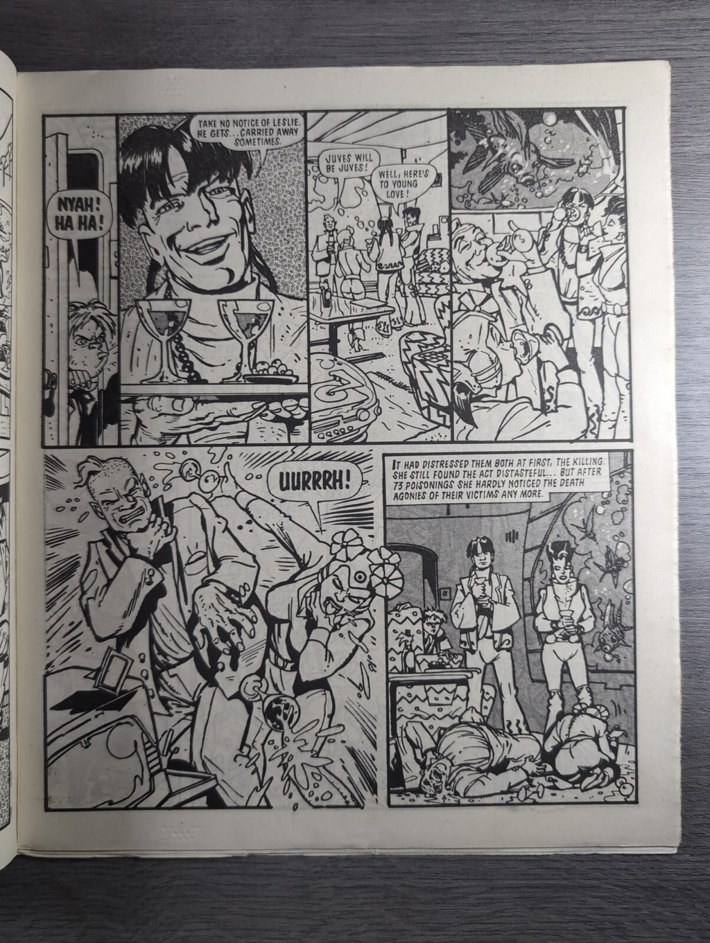 2000AD Prog 486 Featuring Judge Dread Comic Date 6th Sep 1986  Retro Comics