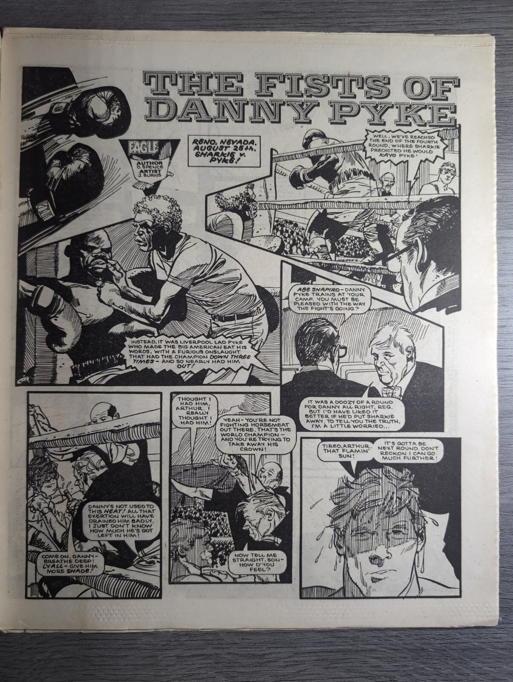 Eagle Comic Issue 30th June 1984 Vintage Retro UK Comic