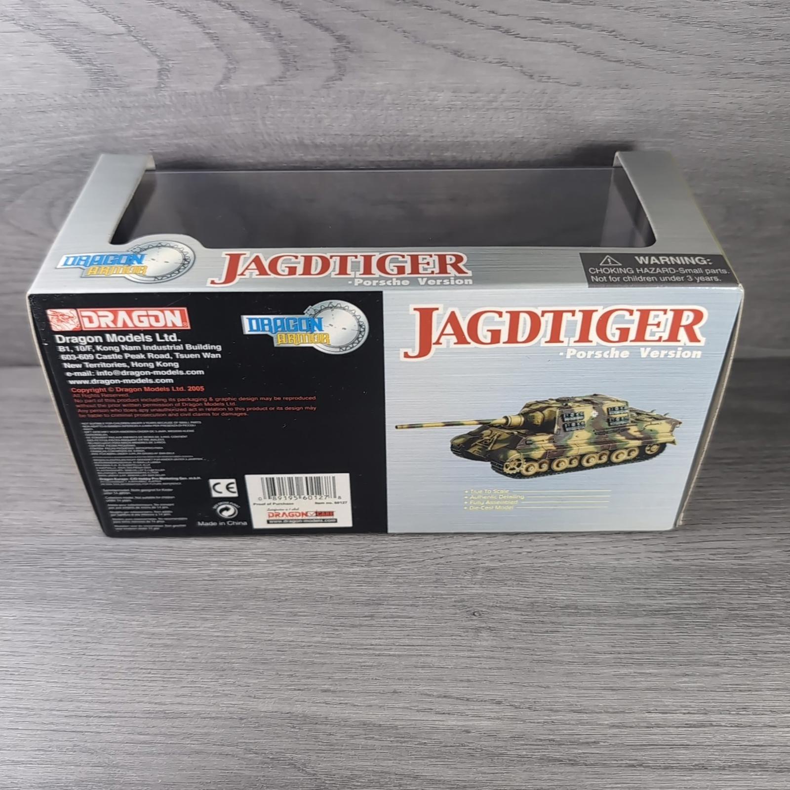 Dragon Armor Jagdtiger Porche Version Germany 1945 1:72 Scale Model 60127