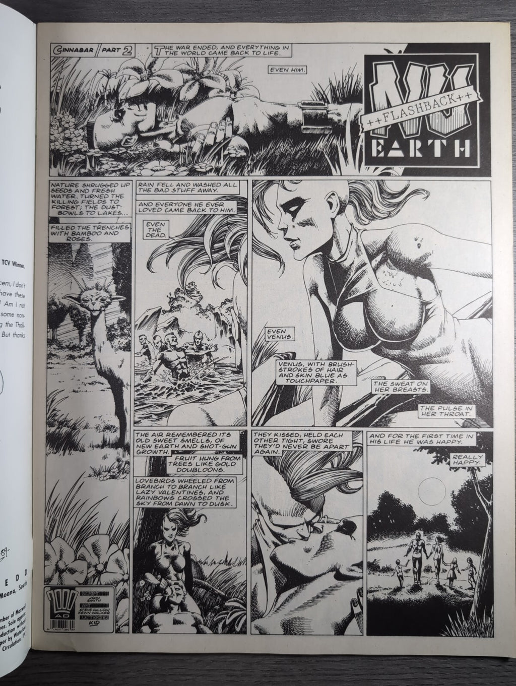 2000AD Prog 625 Featuring Judge Dread Comic 6th May 1989 Vintage Retro Comic