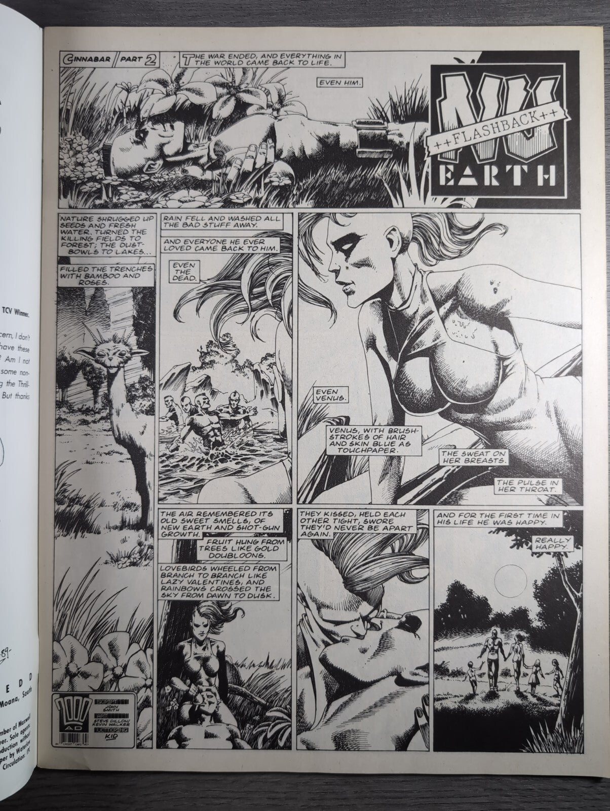 2000AD Prog 625 Featuring Judge Dread Comic 6th May 1989 Vintage Retro Comic