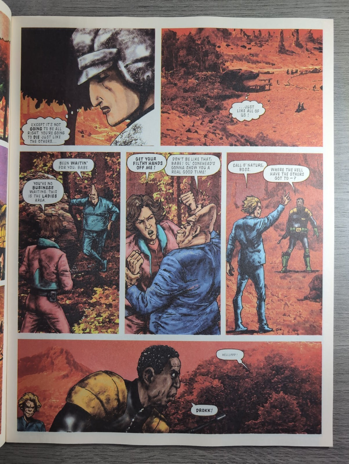 2000AD Prog 911 Featuring Judge Dredd Comic 28th Oct 1994 Vintage Retro Comic