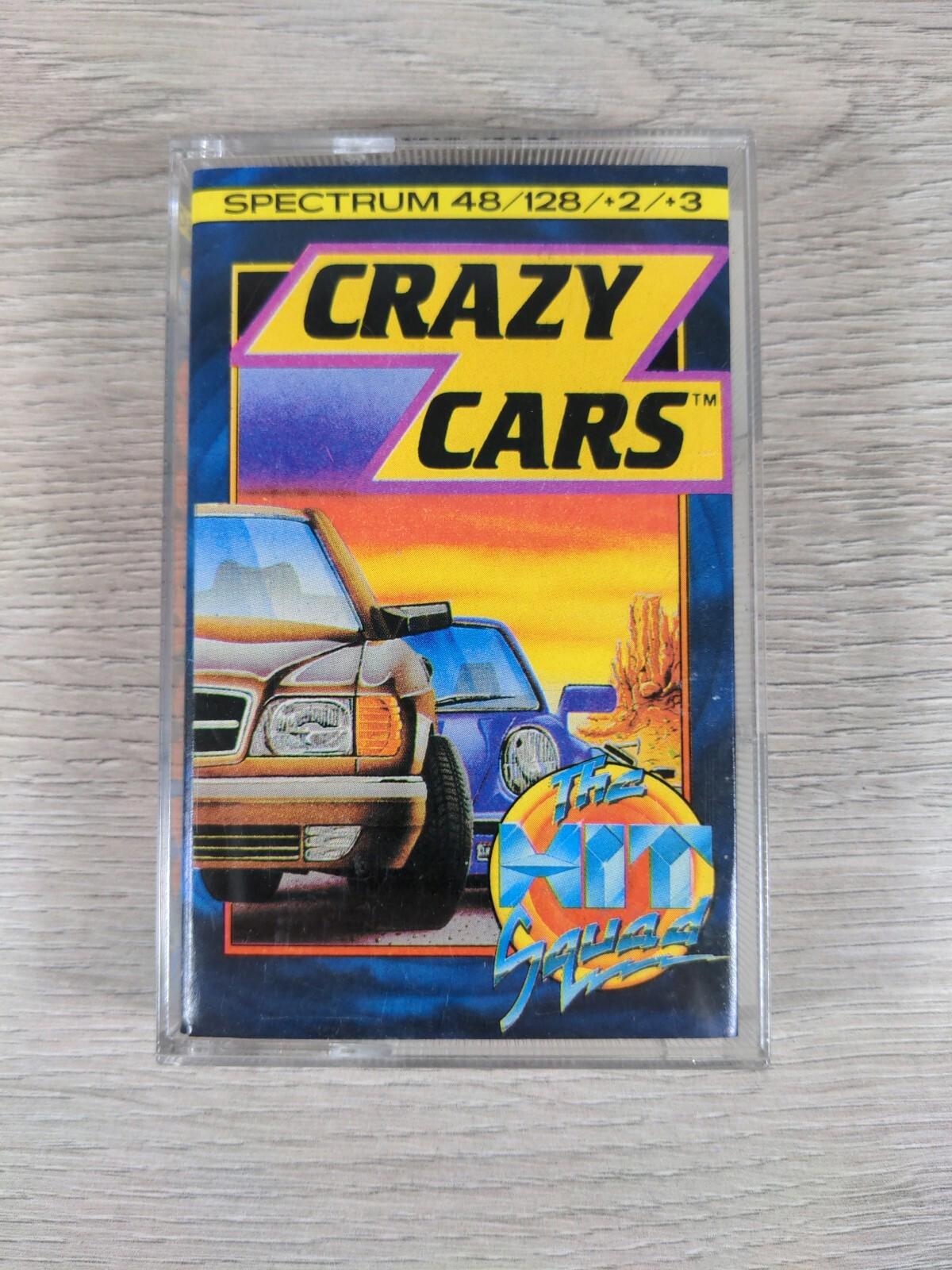 Crazy Cars ZX Spectrum 48K 128K Video Game Cassette Tested & Working - Retrorama UK