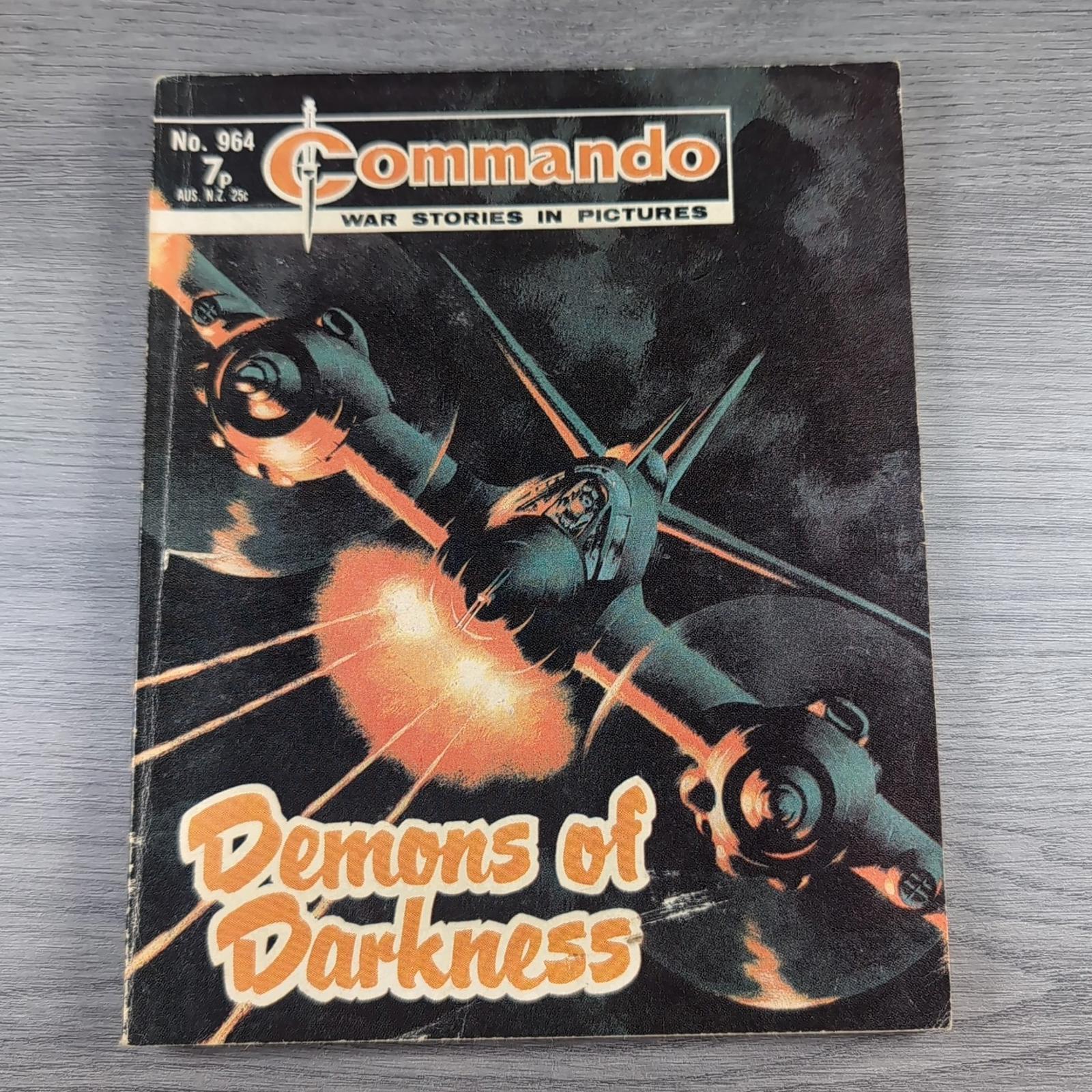 Commando Comic Issue Number 964 Demons Of Darkness