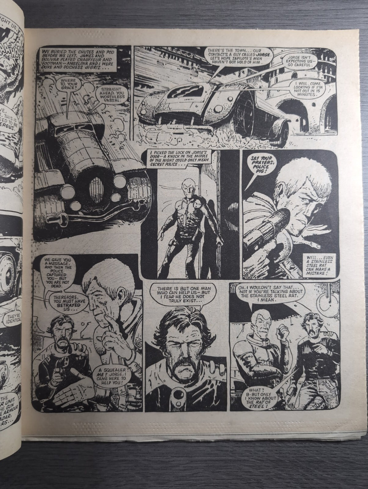 2000AD Prog 395 Featuring Judge Dredd Comic 8th Dec 1984 Vintage Retro Comic