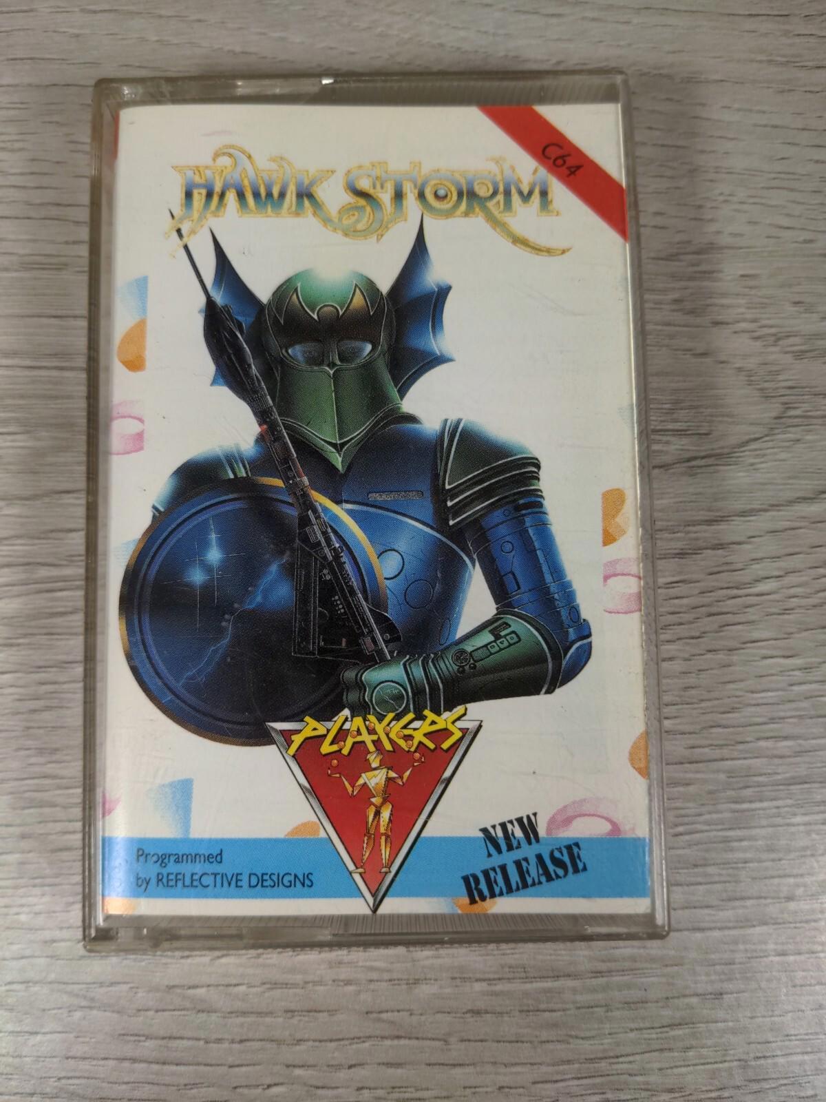 Hawk Storm Commodore 64 C64 Game Cassette Tested & Working