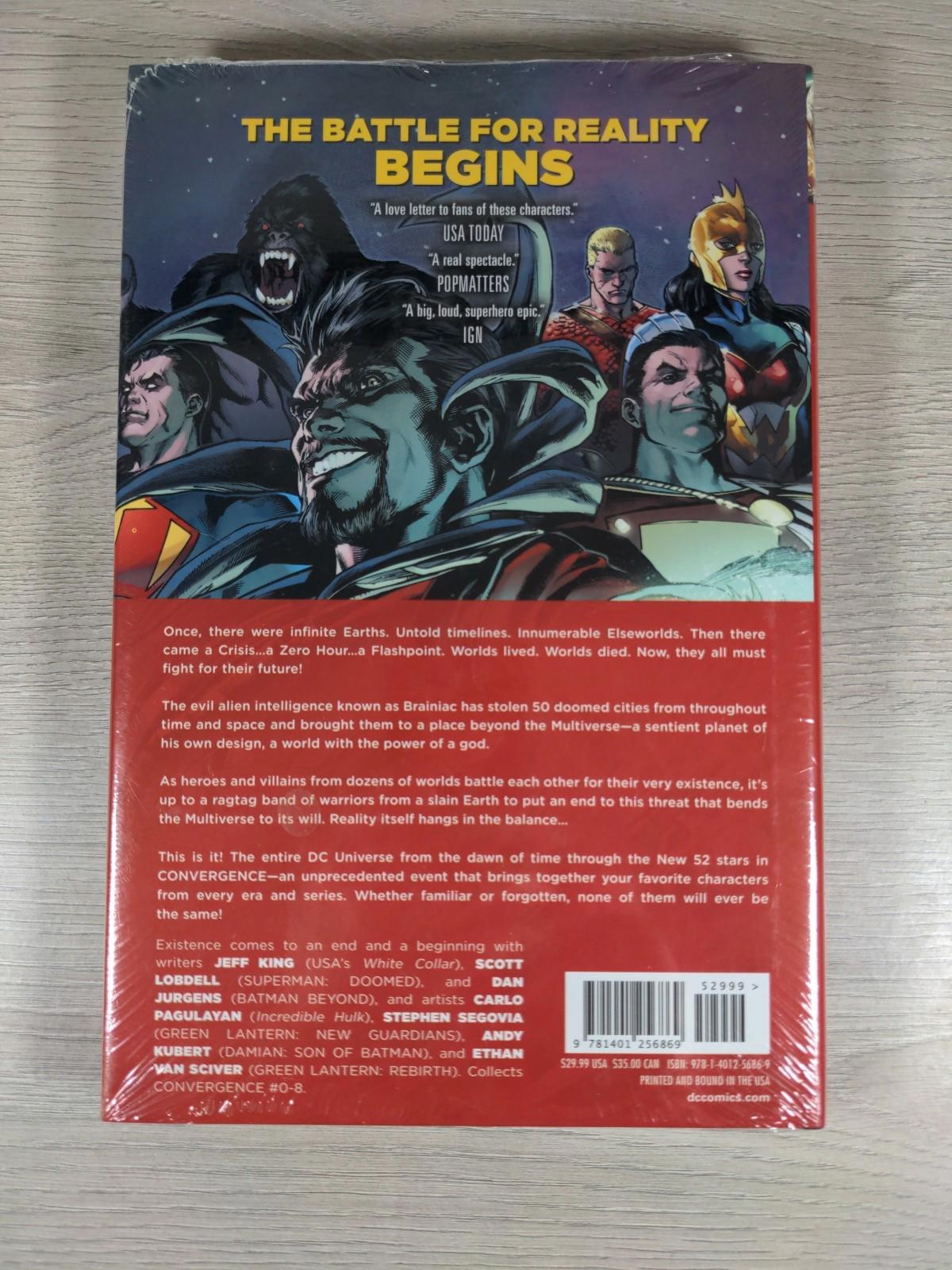 Convergence by Scott Lobdell DC Hardcover Graphic Novel 2015